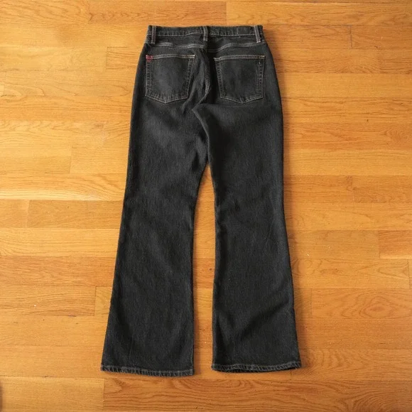 BDG 90s Bootcut Jeans Women Black Dark Wash Denim Retro 28 Urban Outfitters - Picture 8 of 9